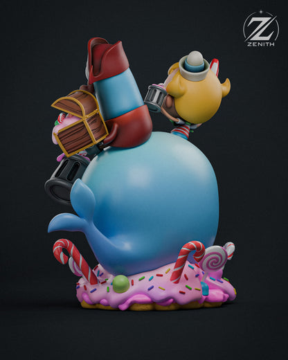 Flapjack Statue 3D-Printed Kit