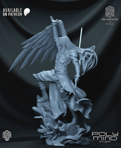 Sephiroth Statue 3D-Printed Kit