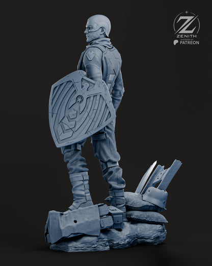 Soldier Boy Statue 3D-Printed Kit