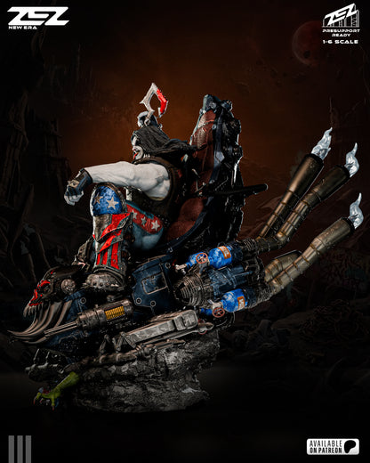 Lobo (Throne) Statue 3D-Printed Kit