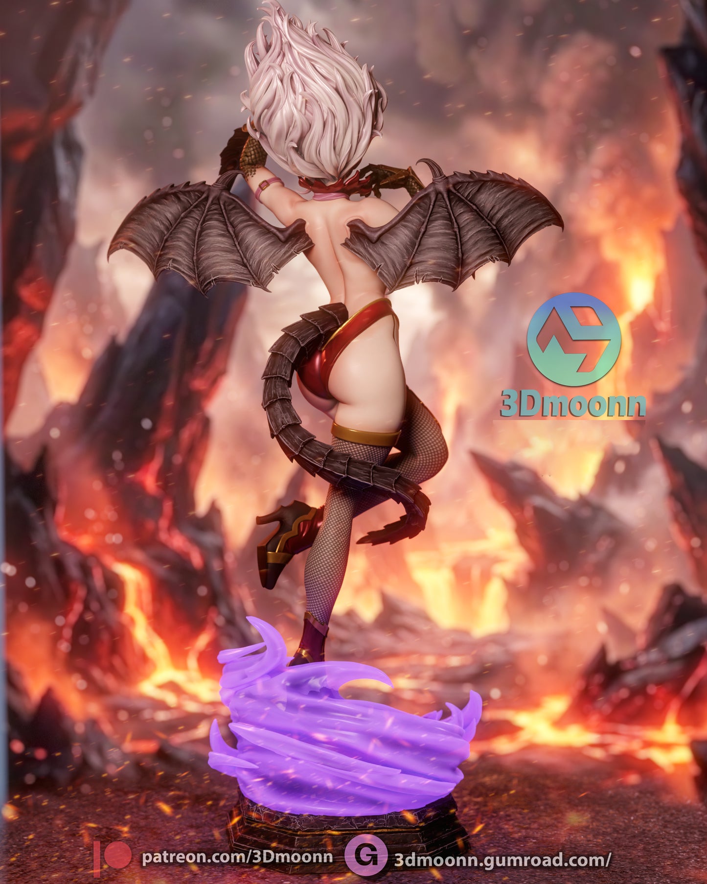 Mirajane Satan Soul Statue