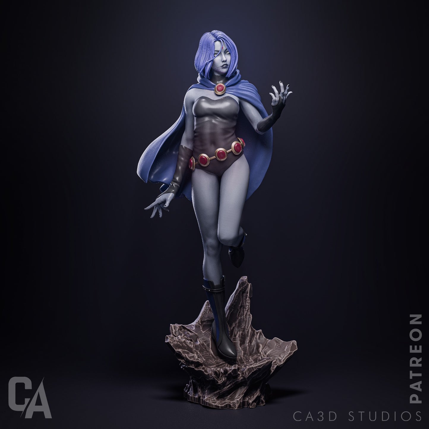 Raven Statue