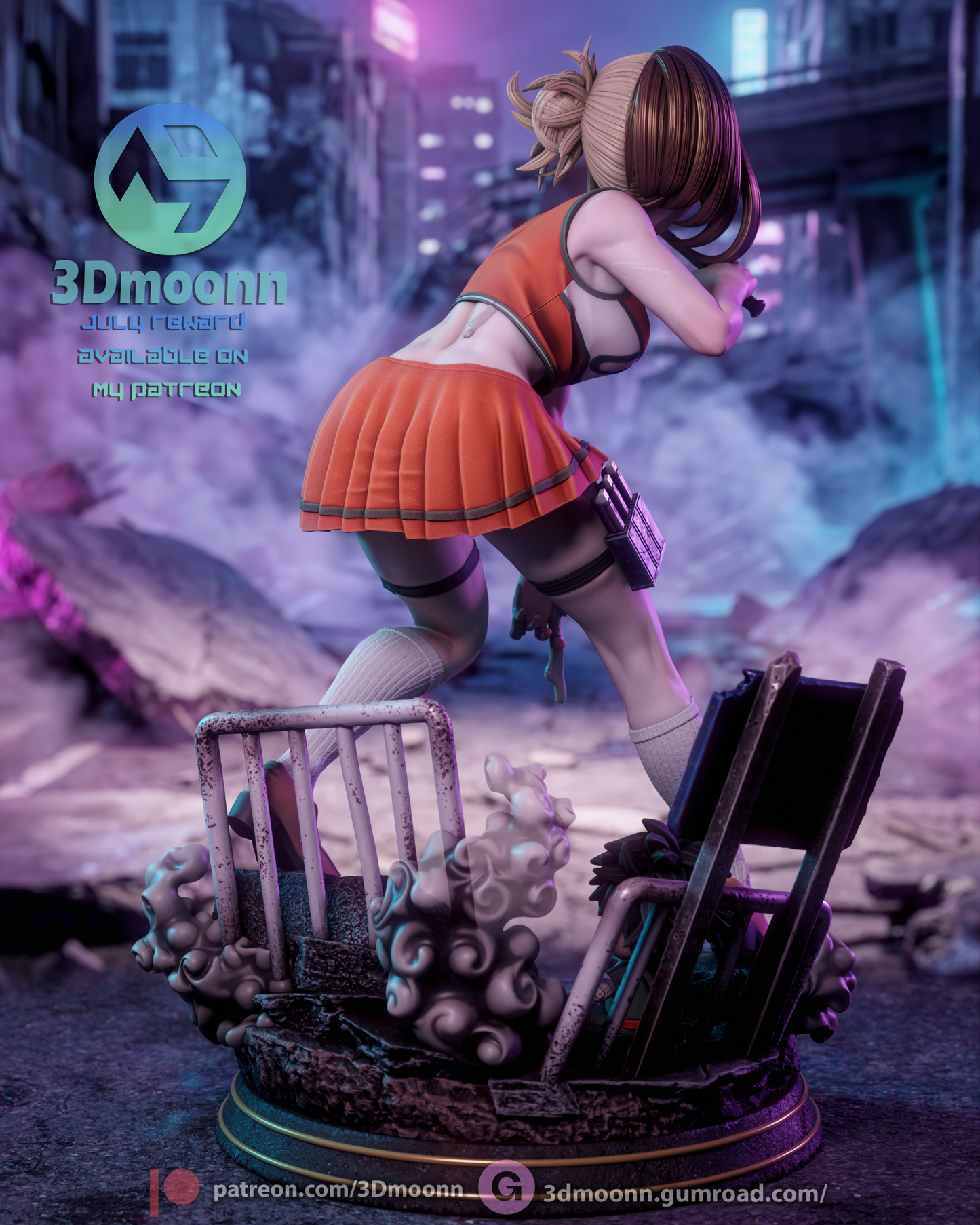 Himiko Toga 3D-Printed Kit