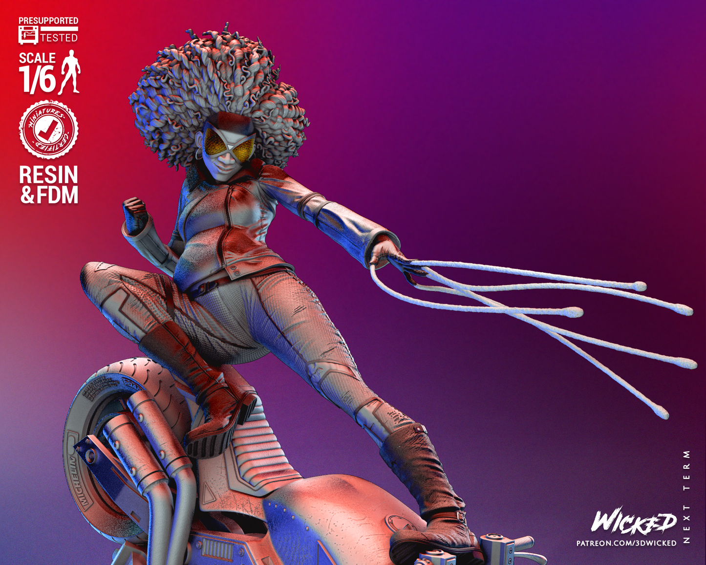 Spider Woman (Jessica Drew - Spiderman Across The Spider Verse) Statue