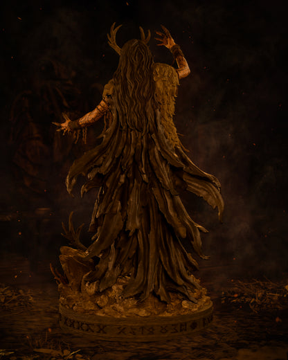 Norse Witch Statue 3D-Printed Kit