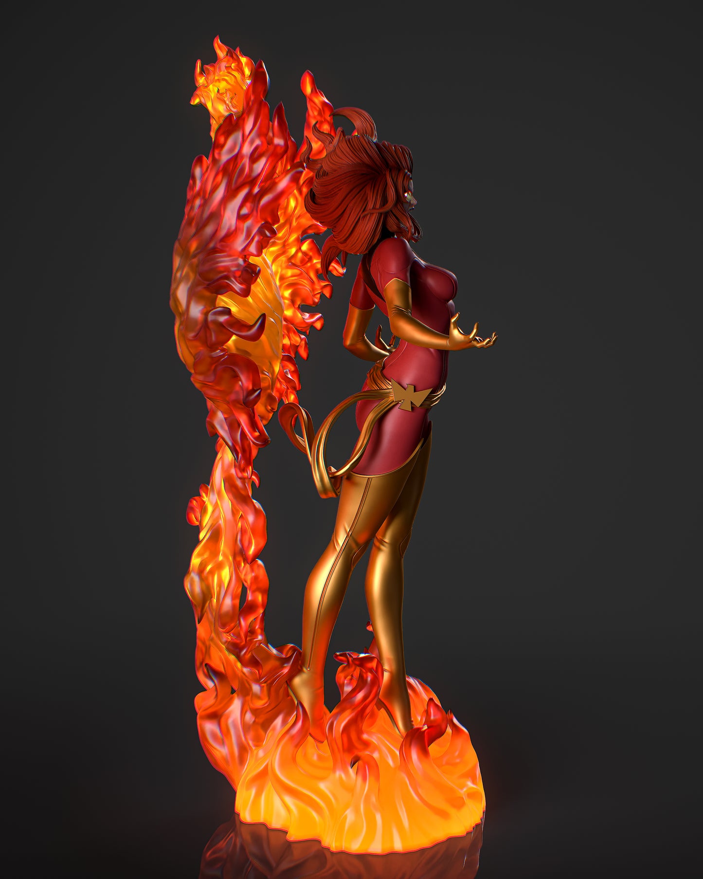 Jean Grey (Phoenix) Statue
