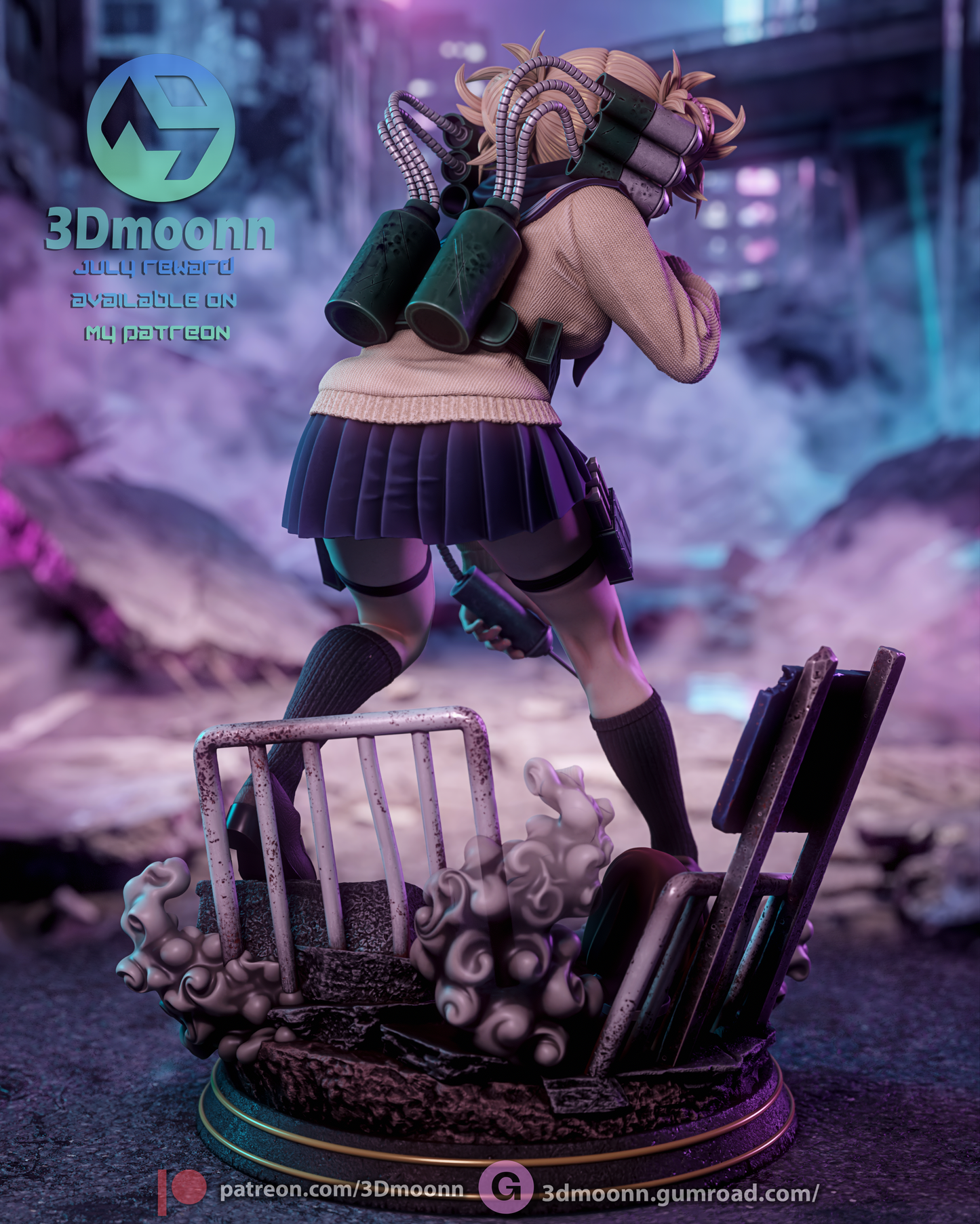 Himiko Toga 3D-Printed Kit