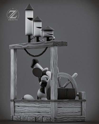 Mickey Statue 3D-Printed Kit