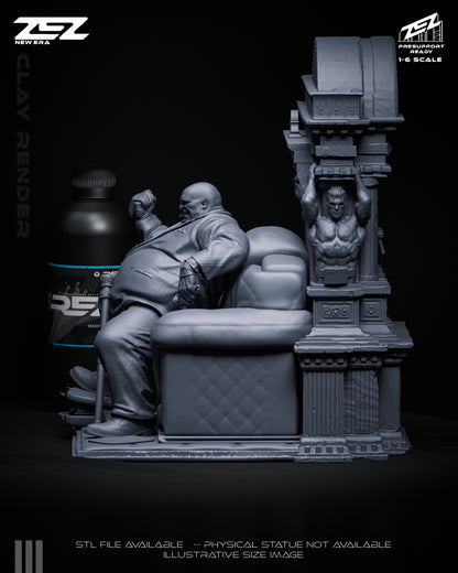 Kingpin Statue 3D-Printed Kit