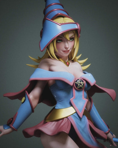 Dark Magician Girl Statue 3D-Printed Kit