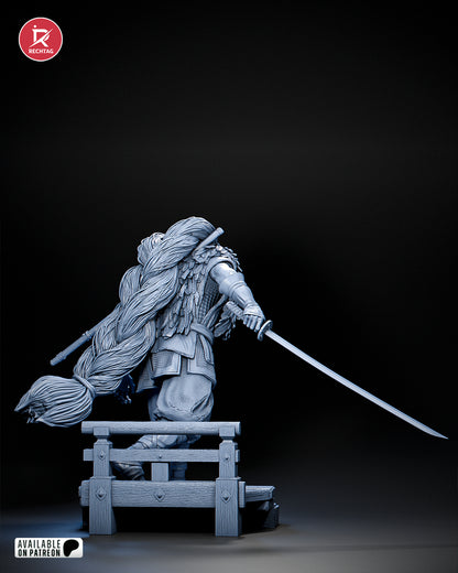 Great Shinobi Owl Statue 3D-Printed Kit