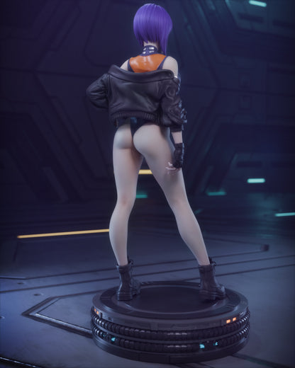 Motoko Kusanagi Statue 3D-Printed Kit