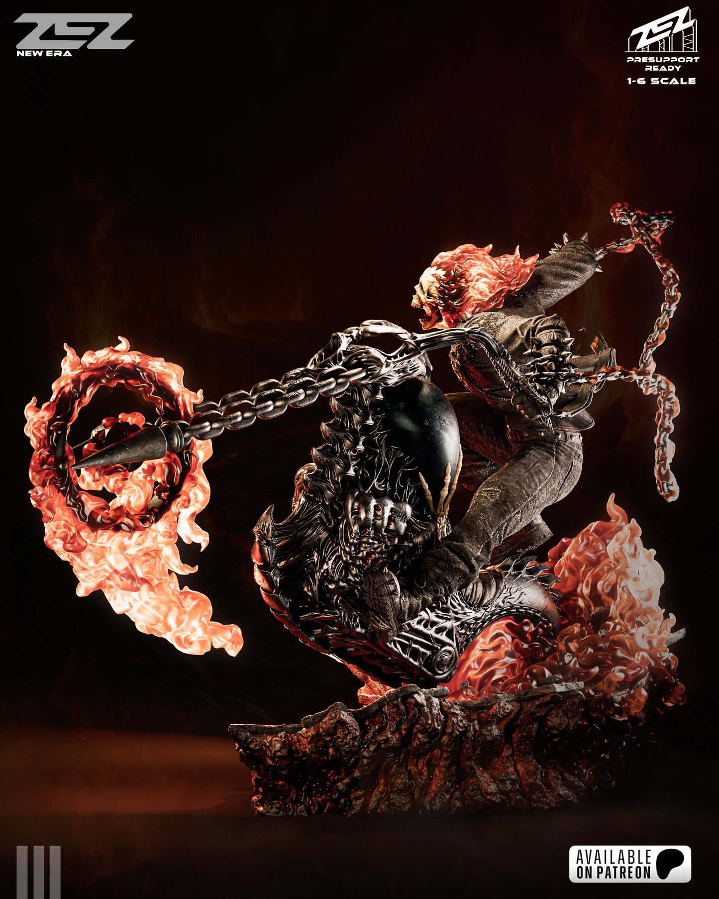 Ghost Rider Statue