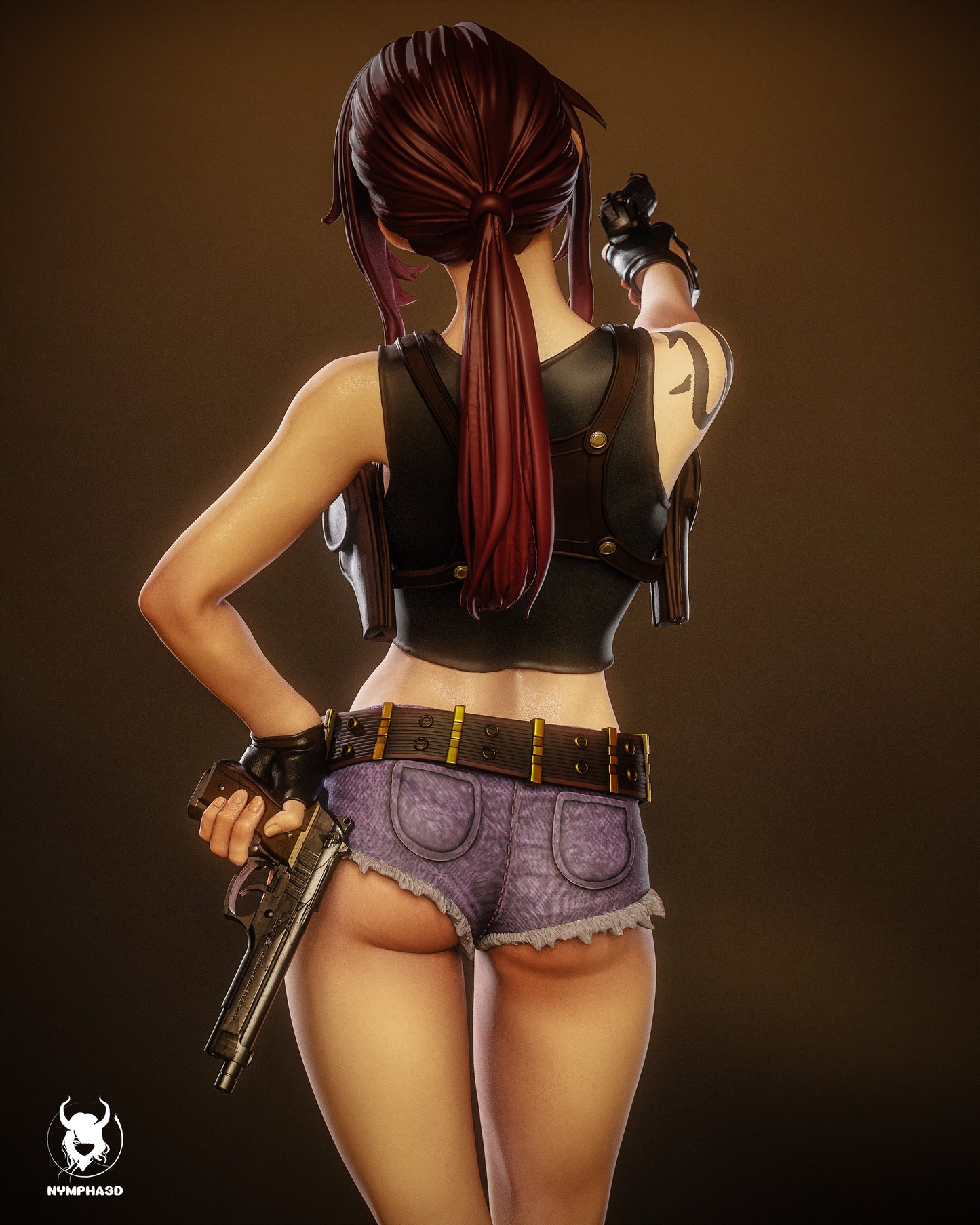 Revy Statue 3D-Printed Kit