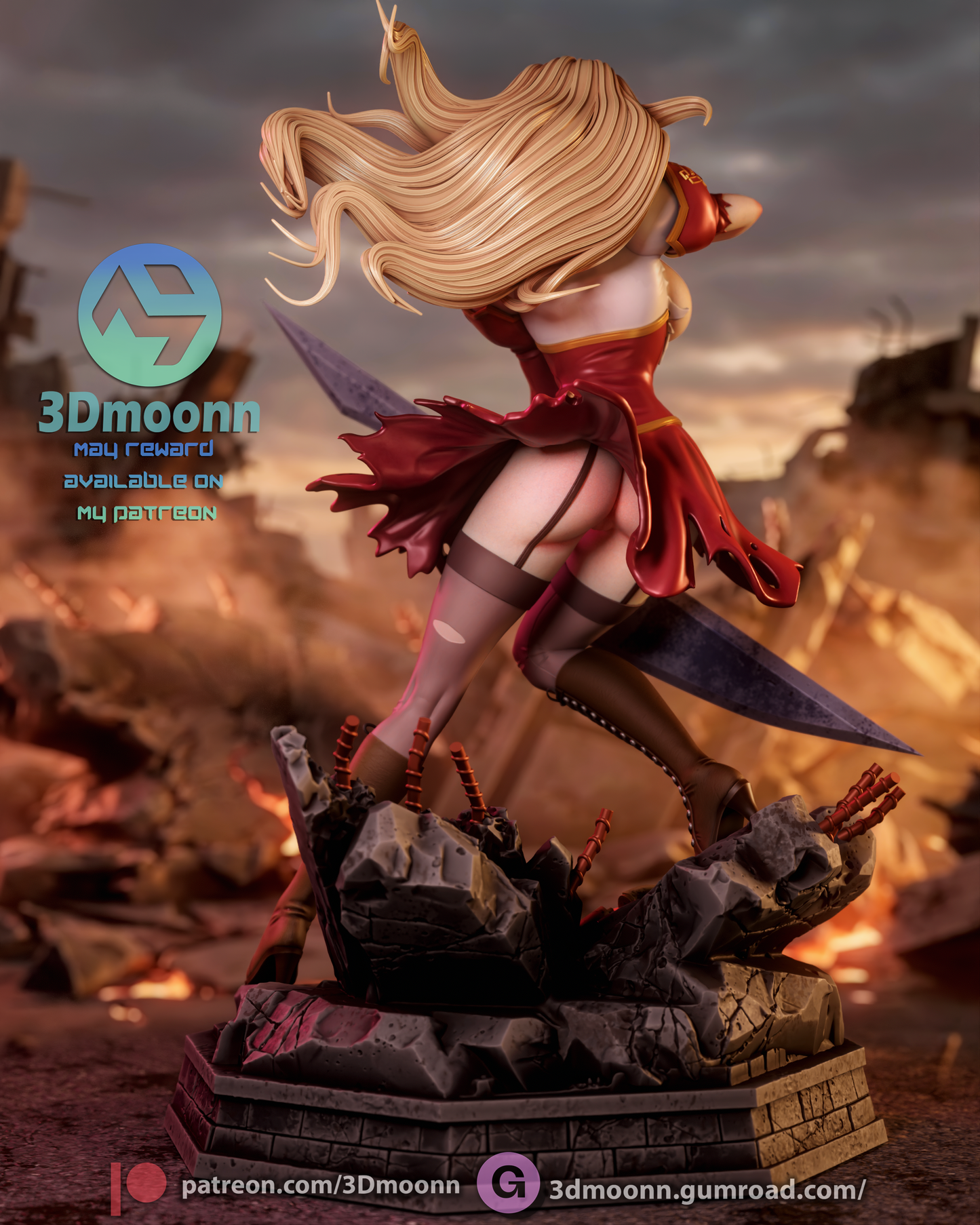 Satellizer L Bridget 3D-Printed Kit