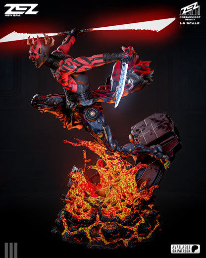 Darth Maul Statue 3D-Printed Kit