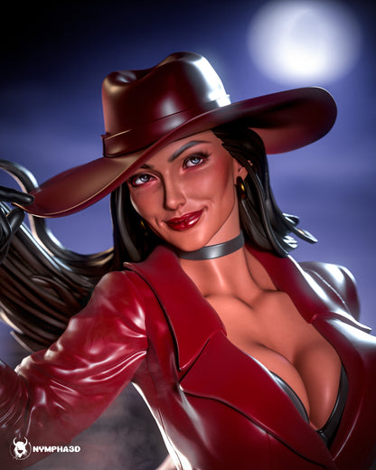 Carmen Sandiego Statue 3D-Printed Kit