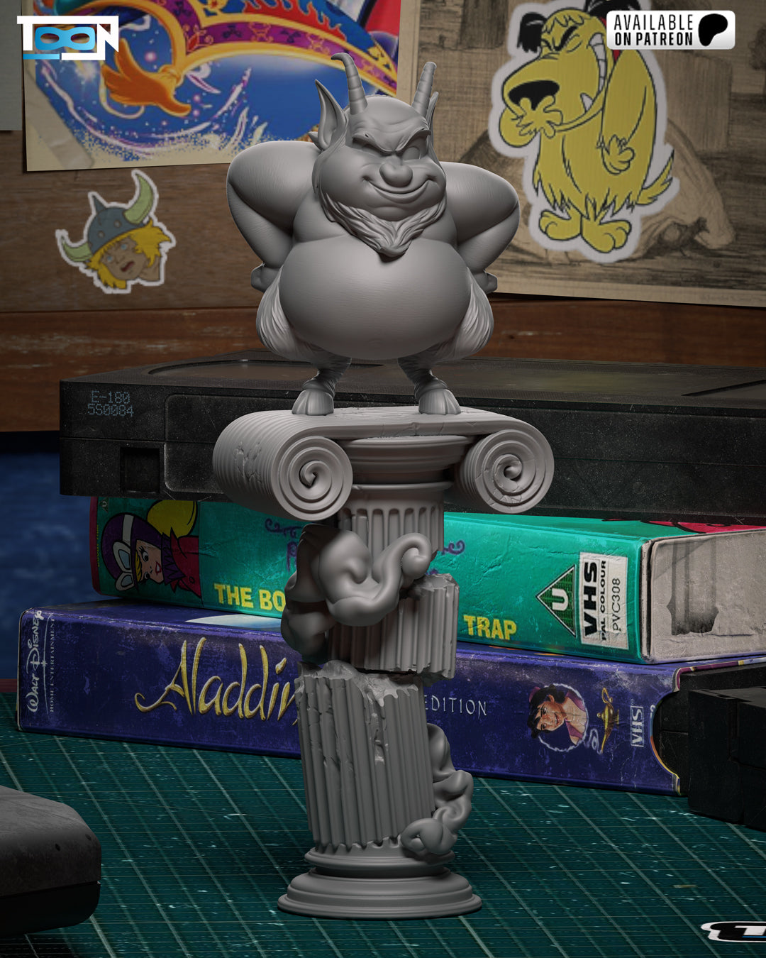 Hercules & Phil Statue