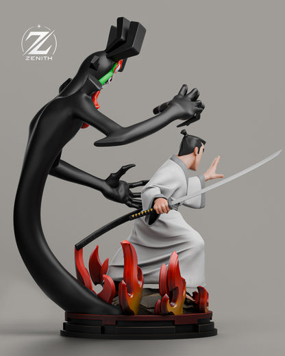 Samurai Jack Statue 3D-Printed Kit