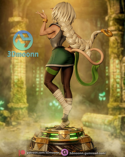 Aisha ClanClan Statue