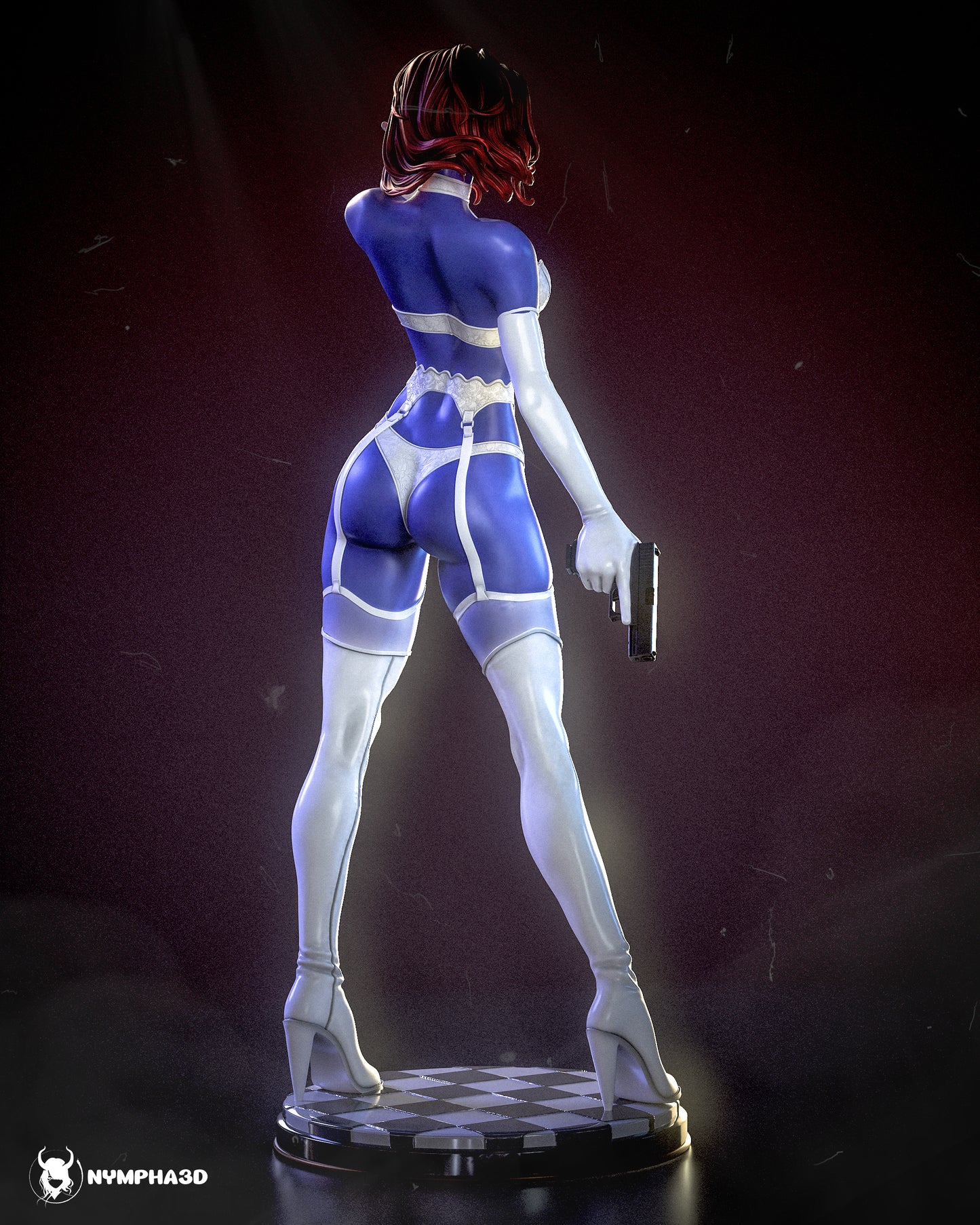 Mystique Statue 3D-Printed Kit