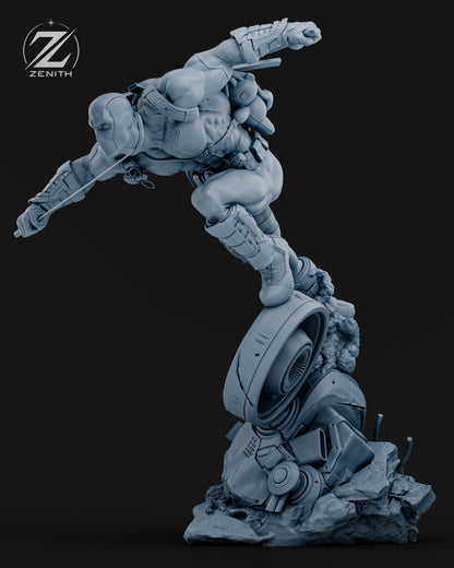 Deadpool Statue 3D-Printed Kit