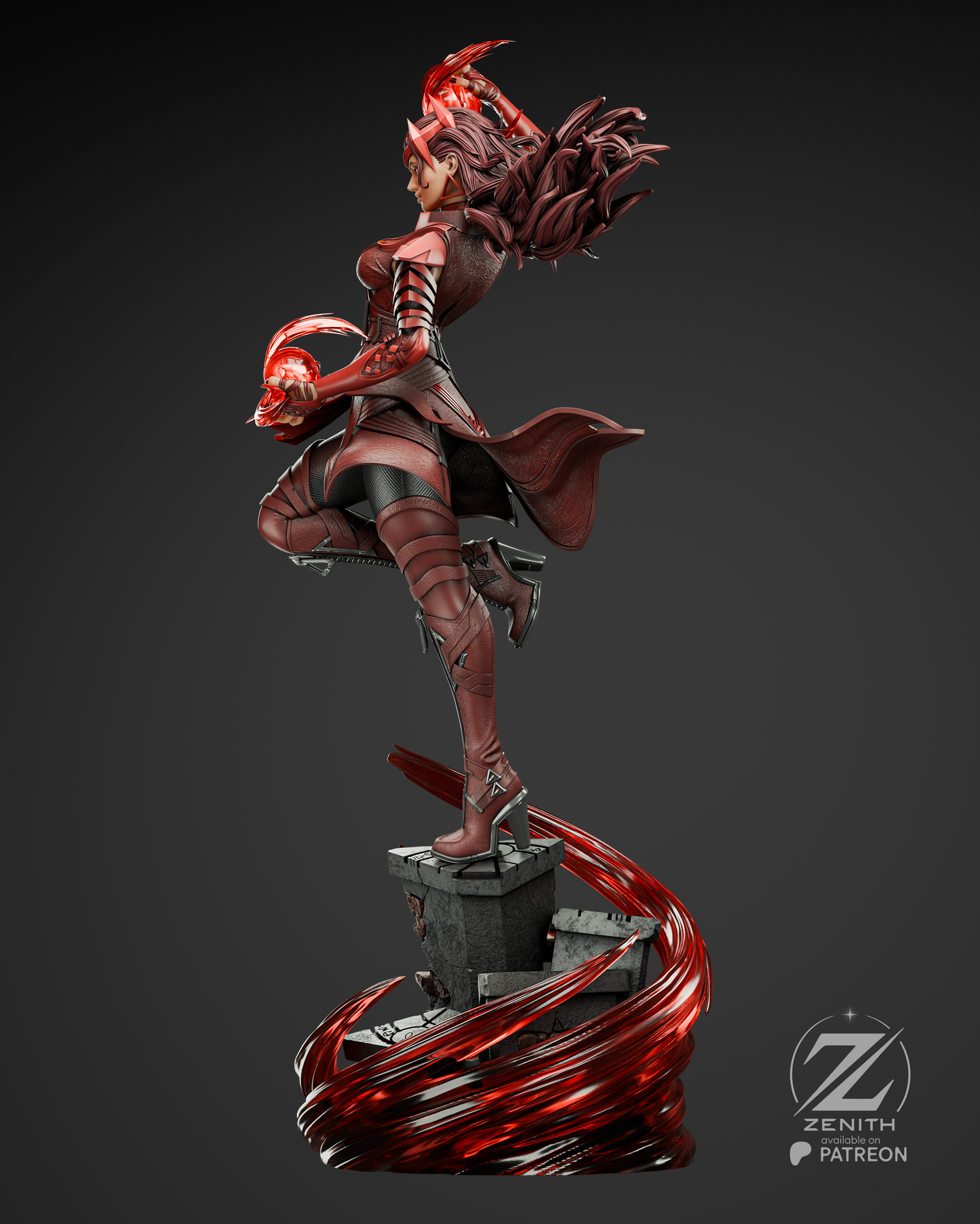 Scarlet Witch Statue