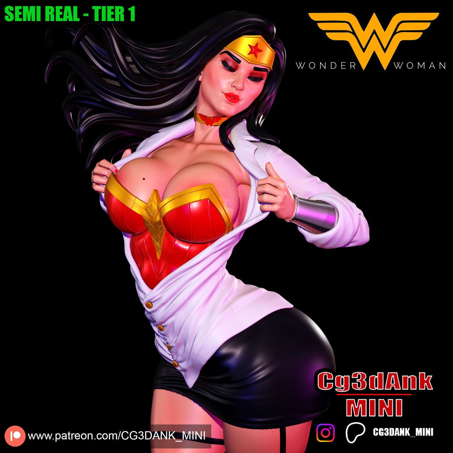 Wonder Woman Statue