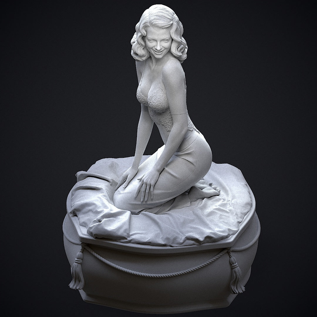 Rita Hayworth Statue 3D-Printed Kit