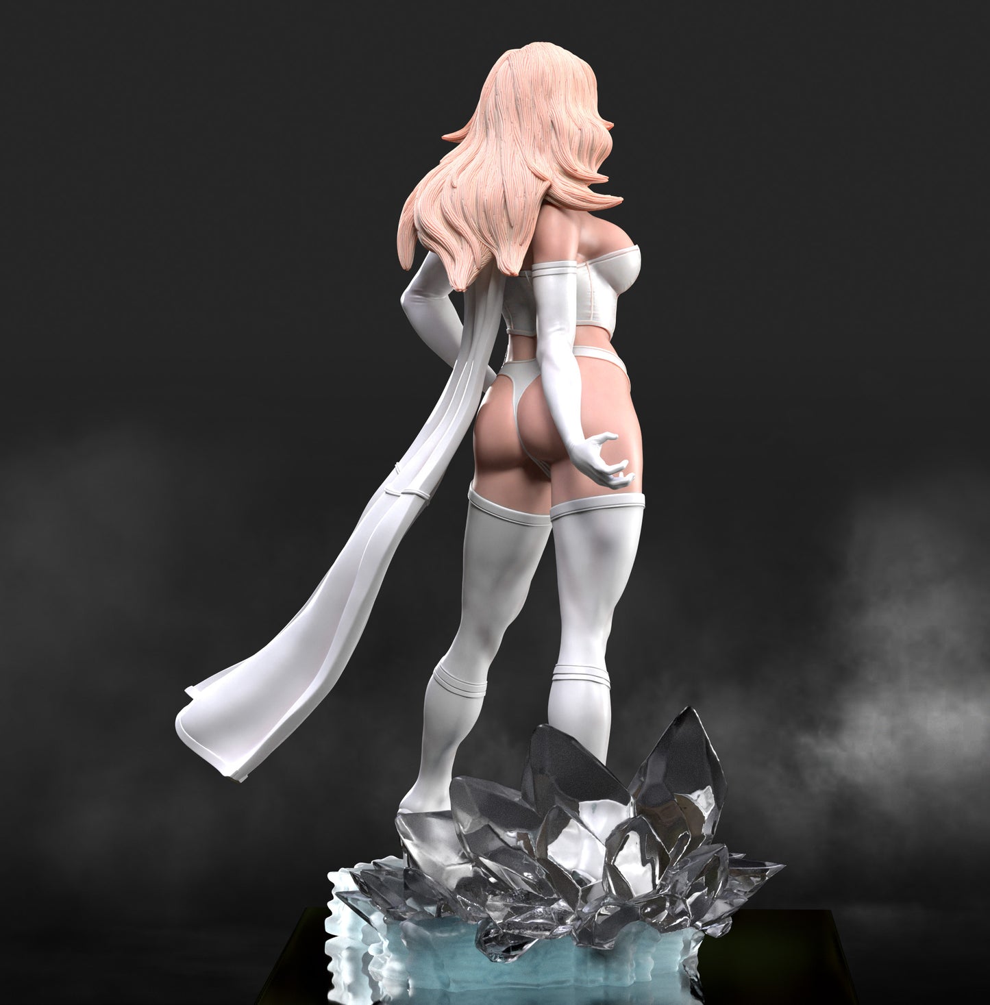 Emma Frost Matc3D Statue