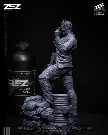 Two Face Statue 3D-Printed Kit