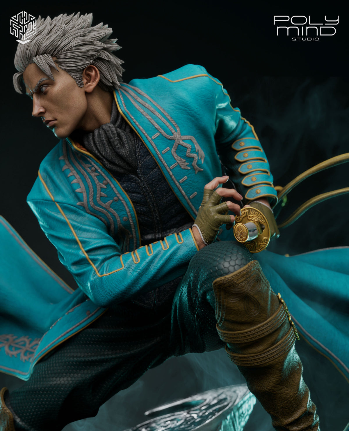 Vergil Statue 3D-Printed Kit