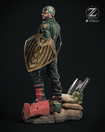 Soldier Boy Statue 3D-Printed Kit