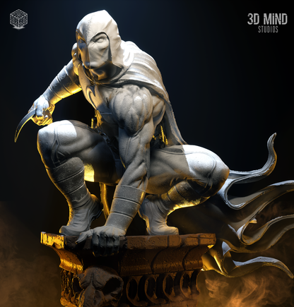 Moonknight Statue 3D-Printed Kit