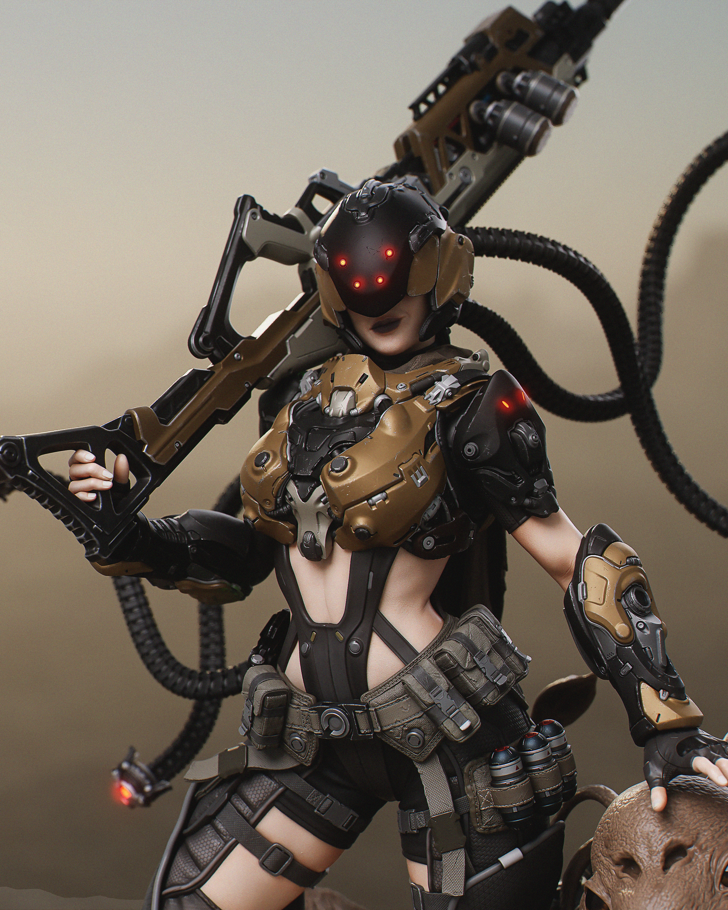 Kyla Statue 3D-Printed Kit