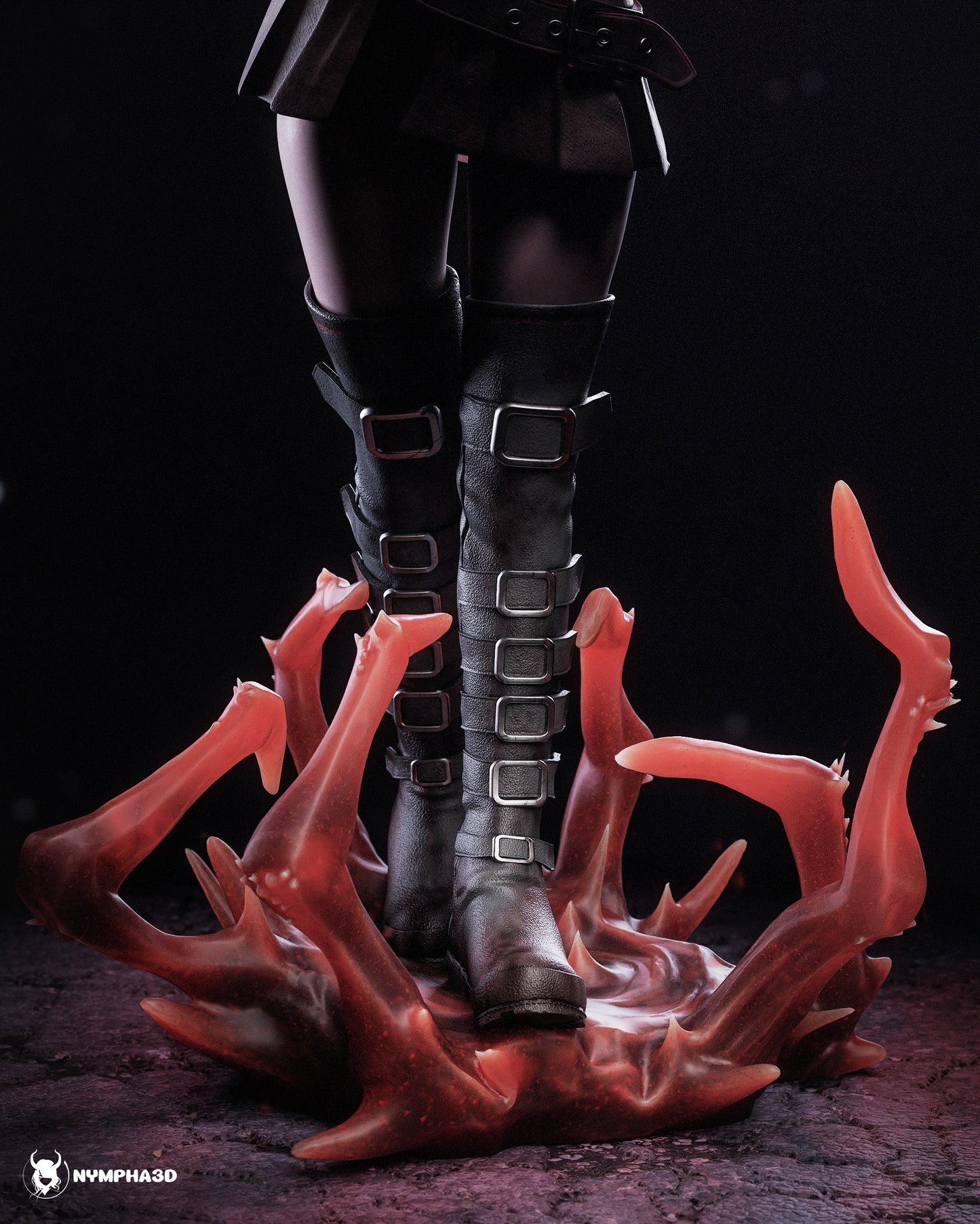 Sable Ward Statue 3D-Printed Kit