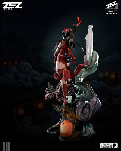 Elektra Statue 3D-Printed Kit