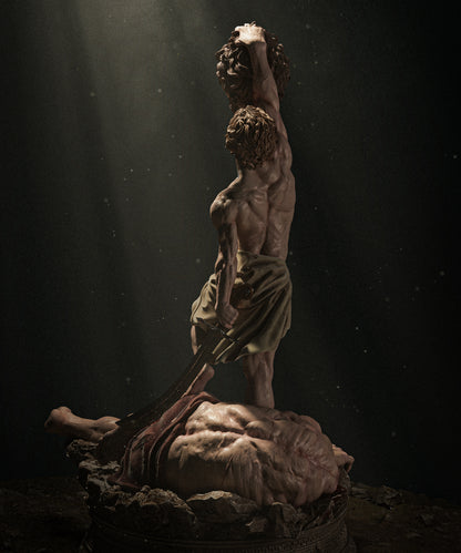 David Vs Goliath Statue 3D-Printed Kit
