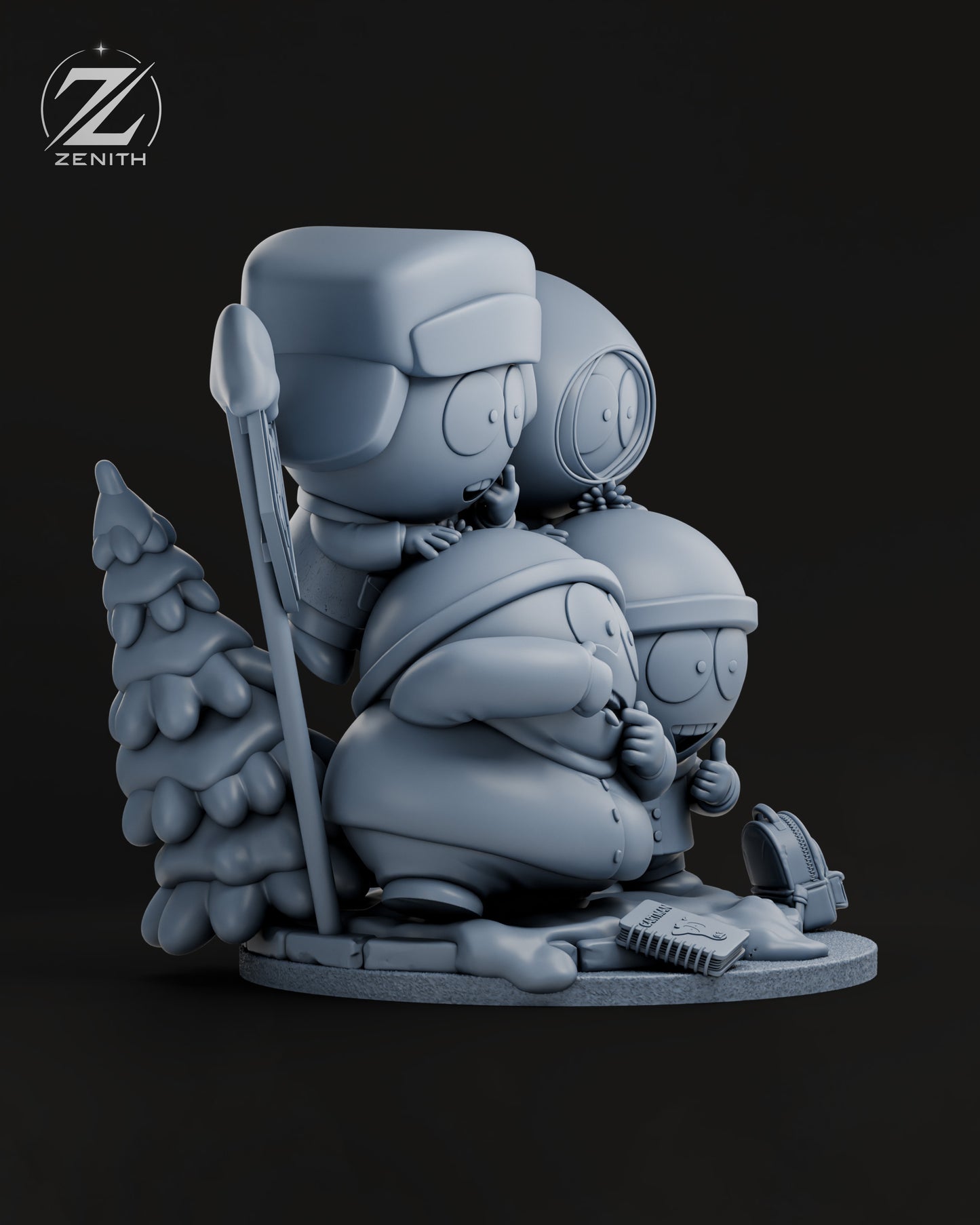 South Park Statue 3D-Printed Kit
