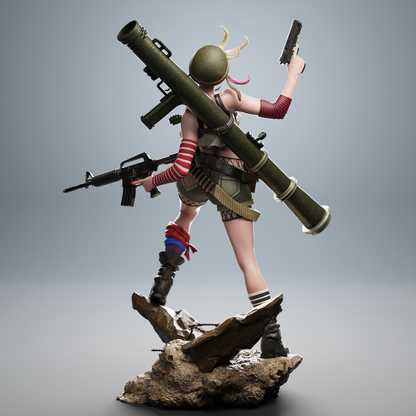 Tank Girl Statue