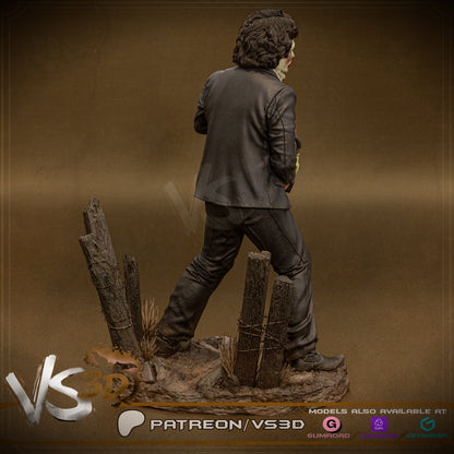Leatherface Statue 3D-Printed Kit