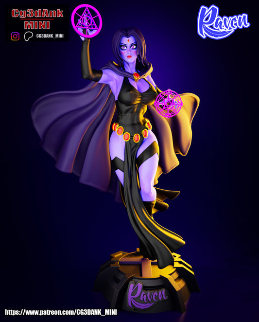 Raven Statue