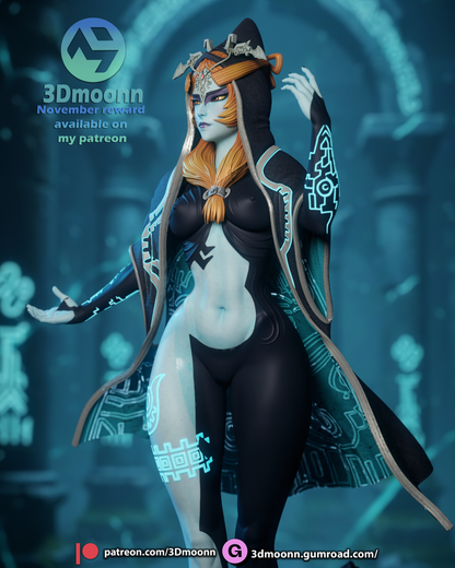 Midna - Zelda Twilight Princess Statue