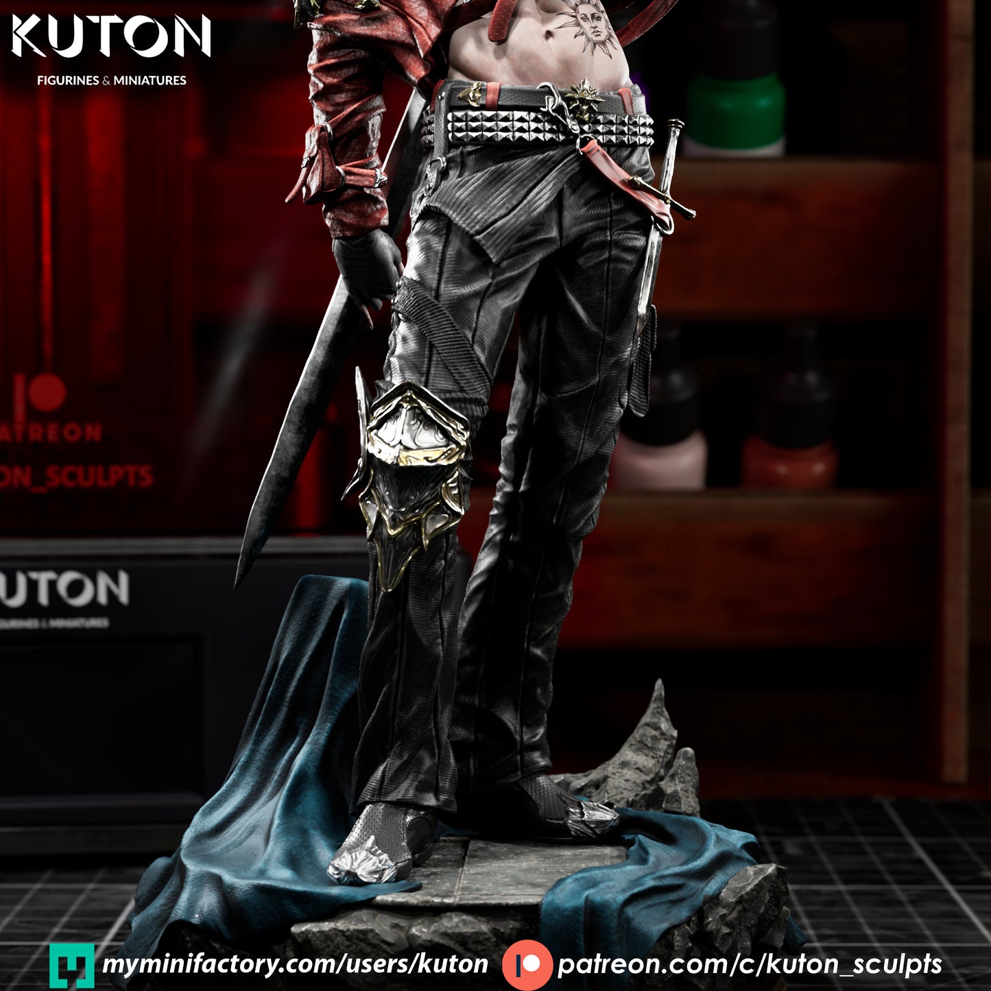 Elias Statue 3D-Printed Kit
