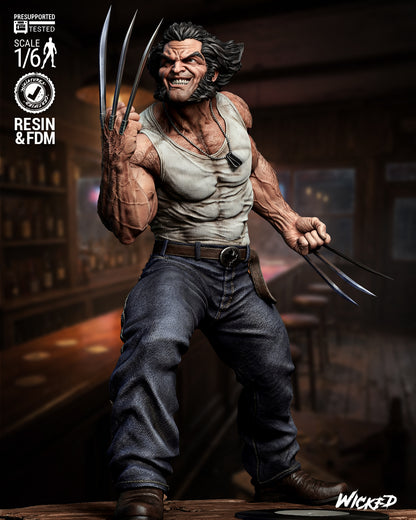 Logan Statue 3D-Printed Kit