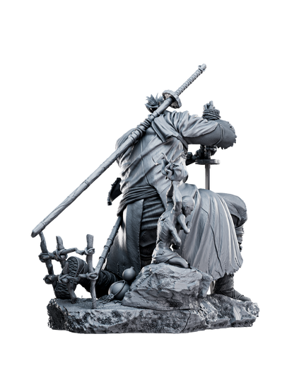 Sekiro Statue 3D-Printed Kit