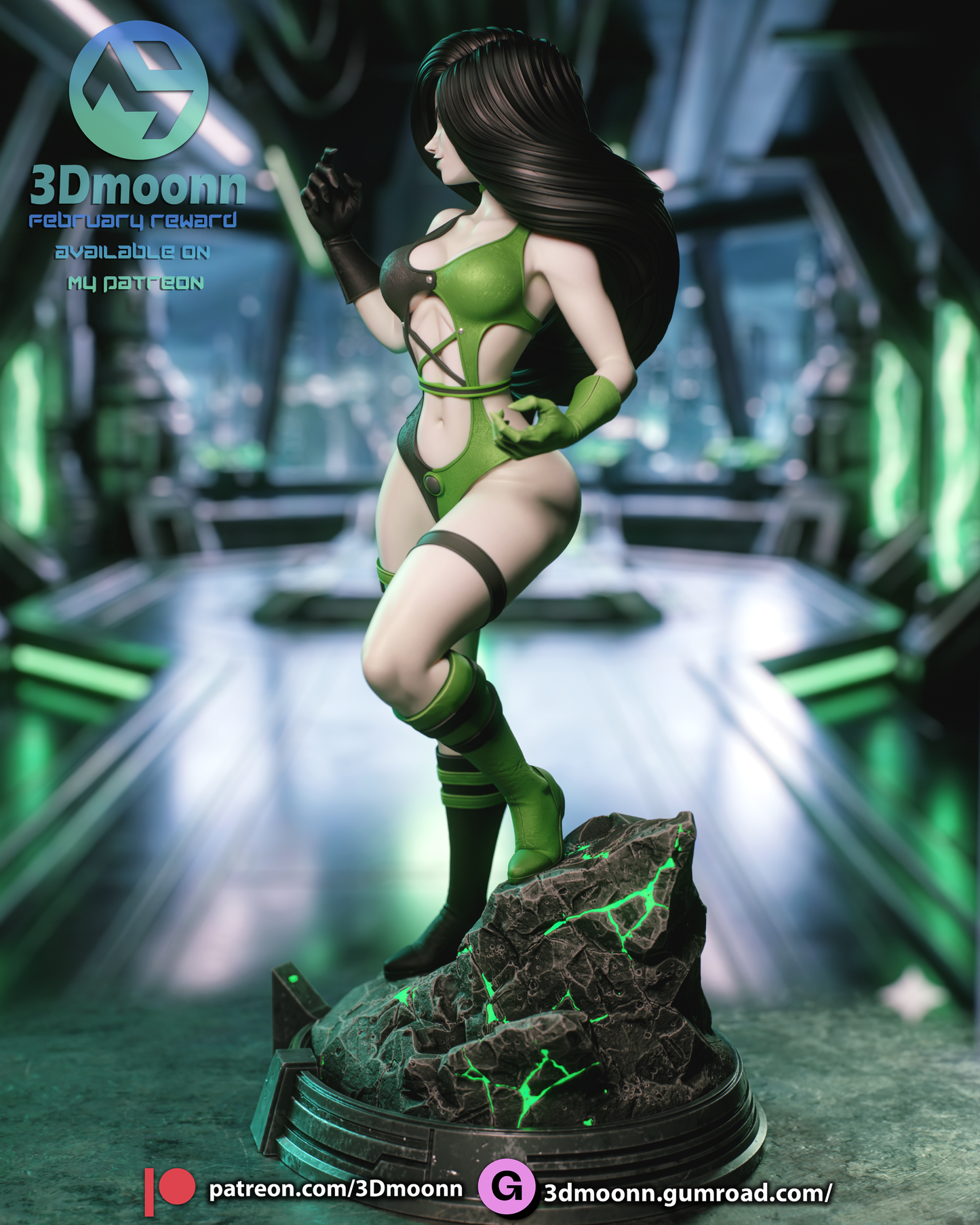 Shego Statue