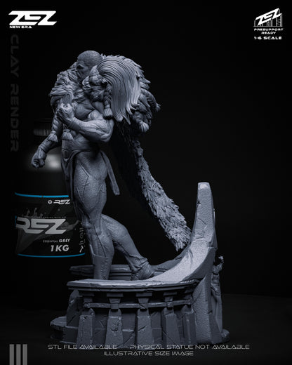 Thragg Statue 3D-Printed Kit