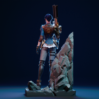 Caithlyn (LOL) Statue
