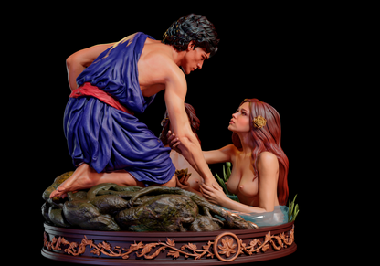 Hylas And The Nymphs Statue 3D-Printed Kit